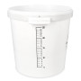 Hochwertiger Anrühreimer mit Skala