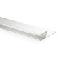 Griffige Kartätsche in h-Form aus Aluminium 