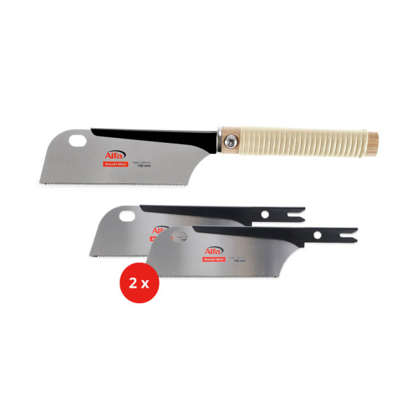 8076 Japansägen Set Dozuki Mini